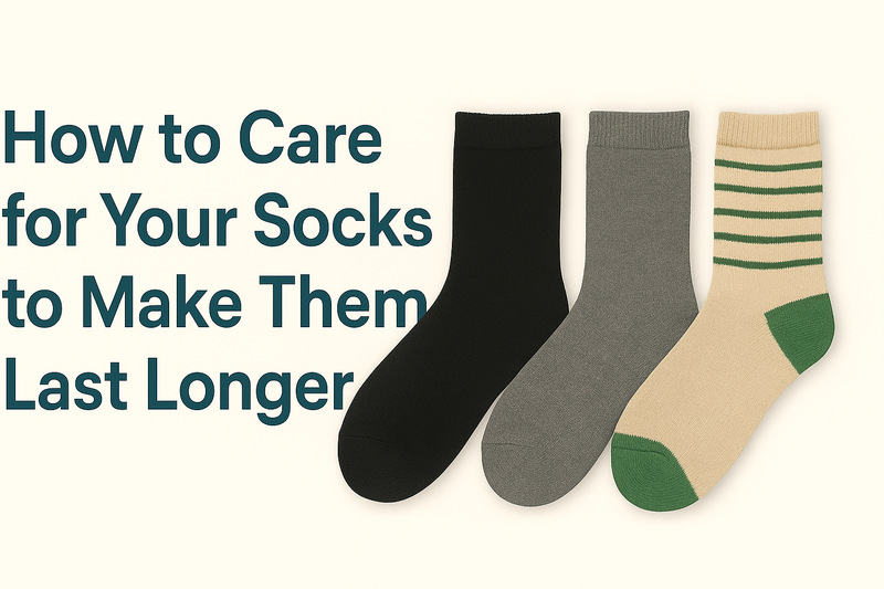 How to Care for Your Socks to Make Them Last Longer