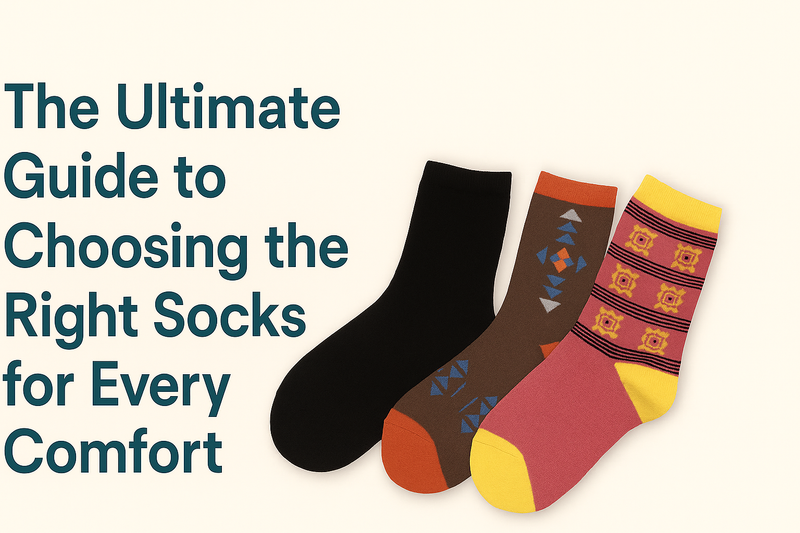 The Ultimate Guide to Choosing the Right Socks for Everyday Comfort