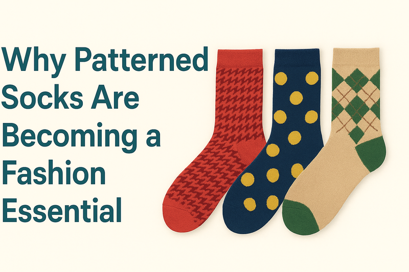 Why Patterned Socks Are Becoming a Fashion Essential