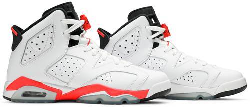 Air Jordan 6 Retro BG Infared White 2014