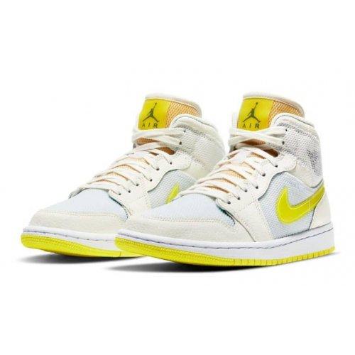 Air Jordan 1 Mid SE Voltage Yellow Womens