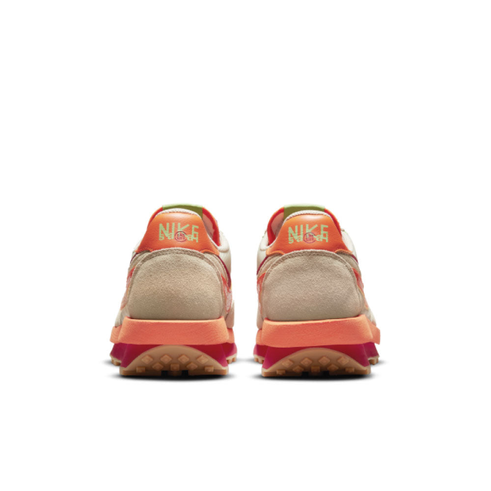 sacai x Clot x LDWaffle Net Orange Blaze