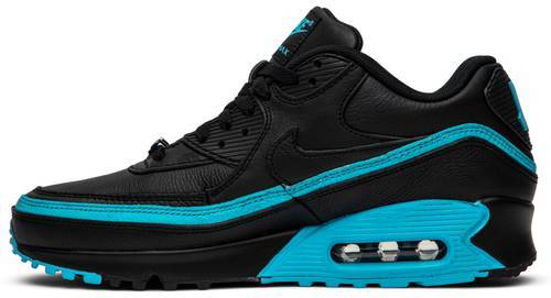 Undefeated X Nike Air Max 90 Black Blue Fury