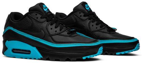 Undefeated X Nike Air Max 90 Black Blue Fury