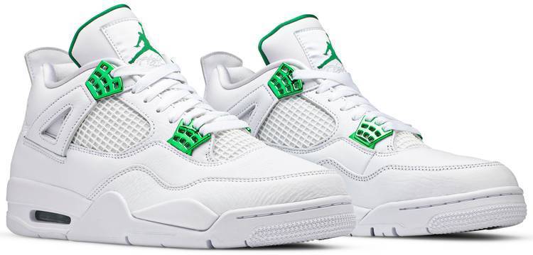 Air Jordan 4 Retro Metallic Green