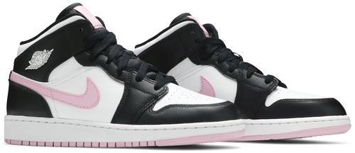 Air Jordan 1 Mid GS White Light Arctic Pink