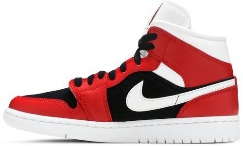 Air Jordan 1 Mid Womens Gym Red Black