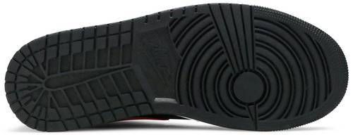 Air Jordan 1 Mid Black Chile Red White
