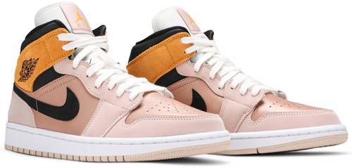 Air Jordan 1 Mid SE Particle Beige Womens