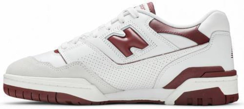 New Balance 550 White Burgundy