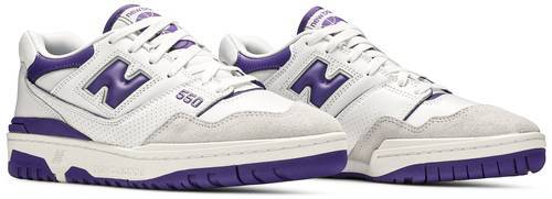 New Balance 550 White Purple