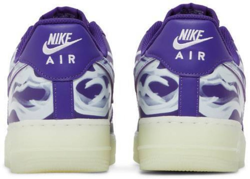 Nike Air Force 1 Skeleton Purple
