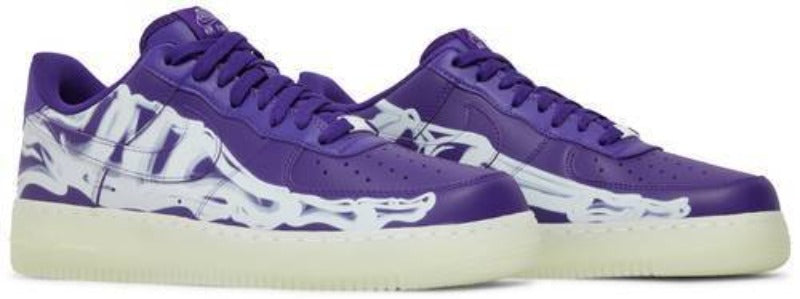 Nike Air Force 1 Skeleton Purple
