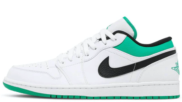Air Jordan 1 Low White Lucky Green