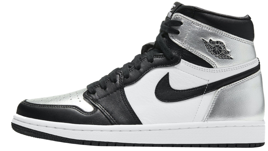 Air Jordan 1 Retro High Silver Toe Womens