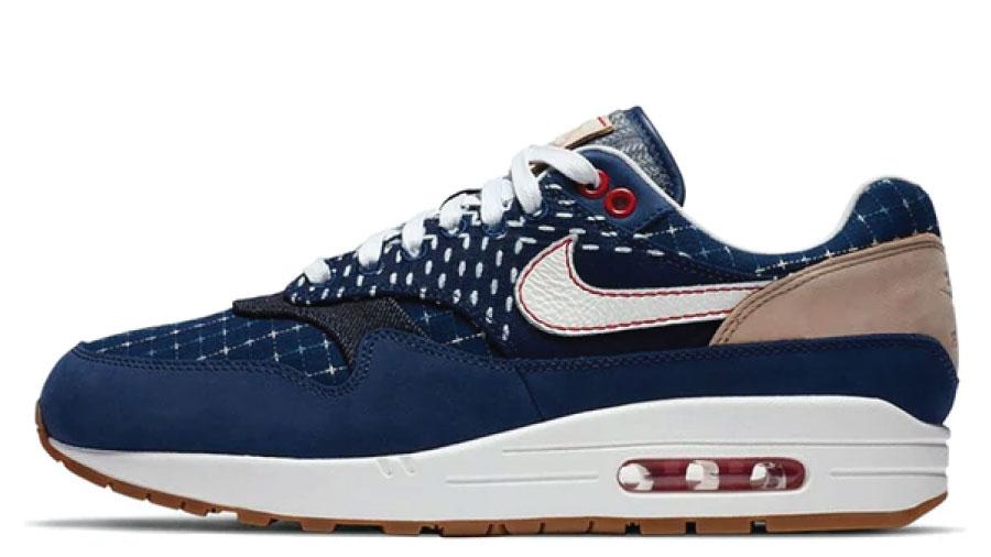 Denham x Nike Air Max 1 Blue