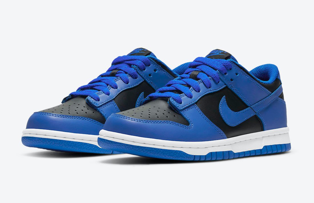 Nike Dunk Low Retro Black Hyper Cobalt 2021