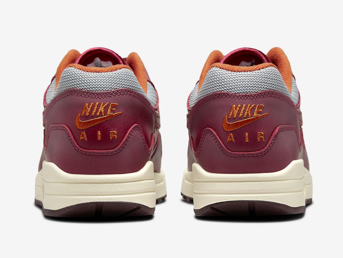 Patta x Air Max 1 Rush Maroon