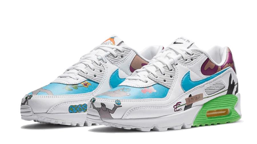 Ruohan Wang x Air Max 90 Flyleather