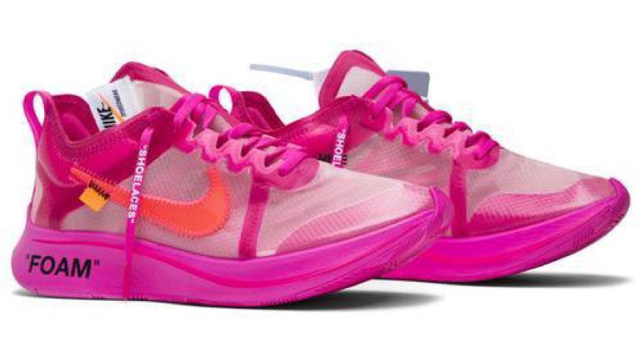 Zoom Fly SP Tulip Pink x Off White