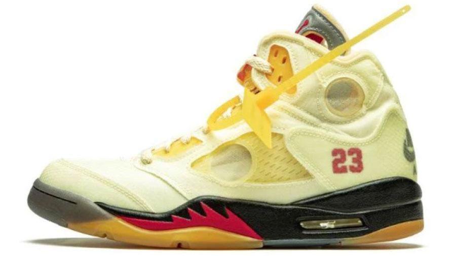 Air Jordan 5 Retro Off White Sail