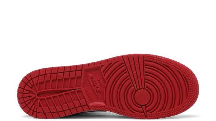 Air Jordan 1 Mid Black White Gym Red GS