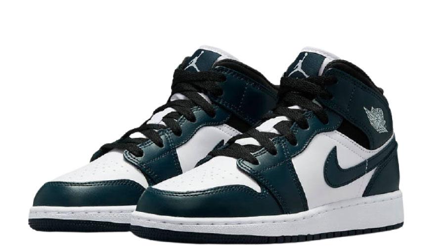 Air Jordan 1 Mid Dark Teal GS