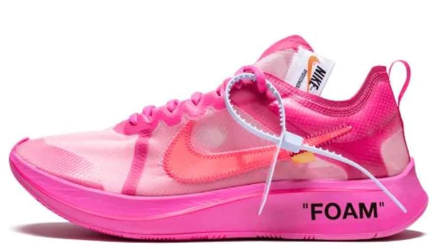Zoom Fly SP Tulip Pink x Off White