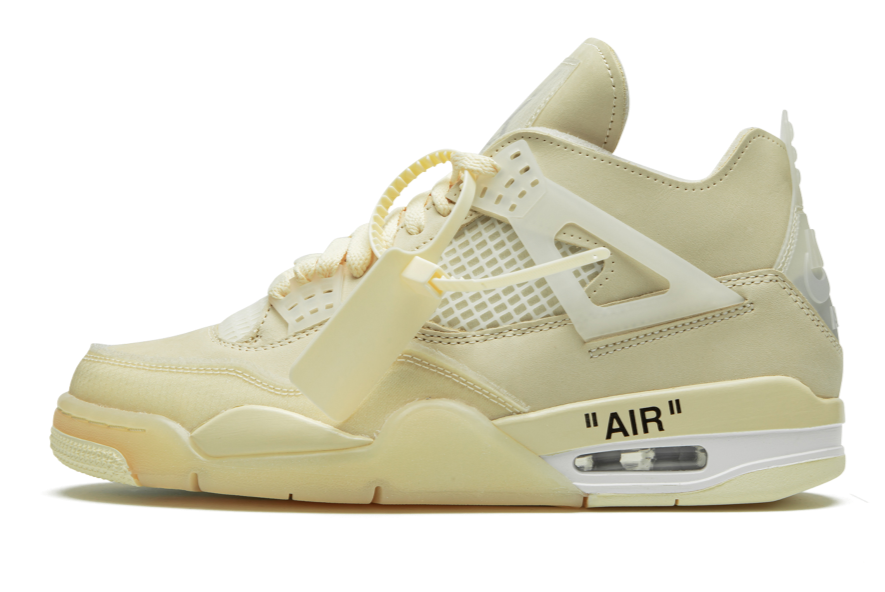 Air Jordan 4 Retro X-off white sail