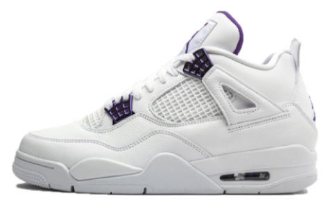 Air Jordan 4 Retro Metallic Purple