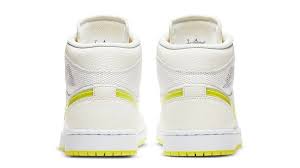 Air Jordan 1 Mid SE Voltage Yellow Womens