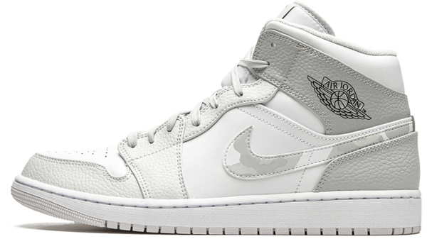Air Jordan 1 Mid Grey Camo